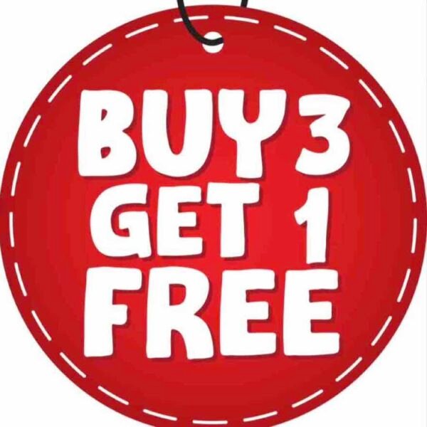 Buy 3 Get 1 Free Deal