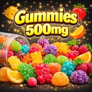 Gummies 500mg Cannabis Gummies 500MG THC Edibles - LaughBuds Delivery Ontario