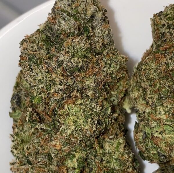 Bc Greasy Pink cannabis flower - LaughBuds Orangeville delivery