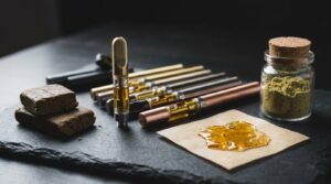Cannabis vapes and concentrates Barrie — shatter, hash, kief and vape pens available to order from online dispensary Barrie